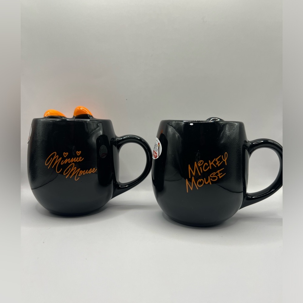 Disney Mickey and Minnie Mouse Skeleton Character Mugs - Picture 2 of 4